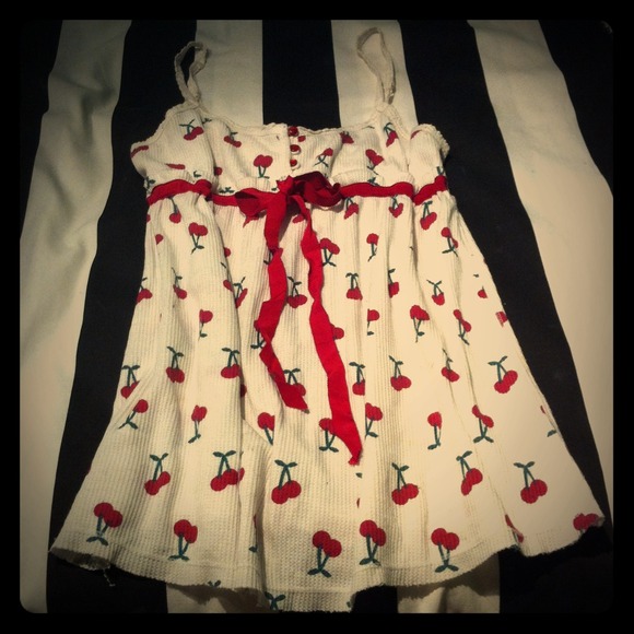 Tops - Twin Cherries Tank Top