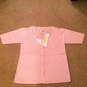 NWT light pink cardigan