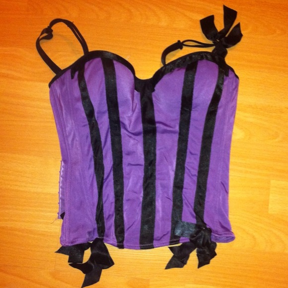 🚫SOLD🚫WORN ONCE purple corset
