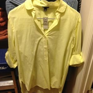 NWT long button shirt