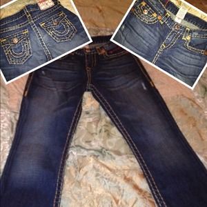 Boys size 10 true religion jeans