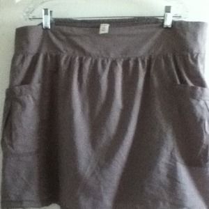 Gray Skirt