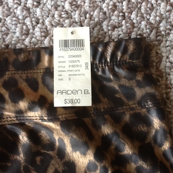 Arden B leopard print bandage skirt - Picture 2 of 3