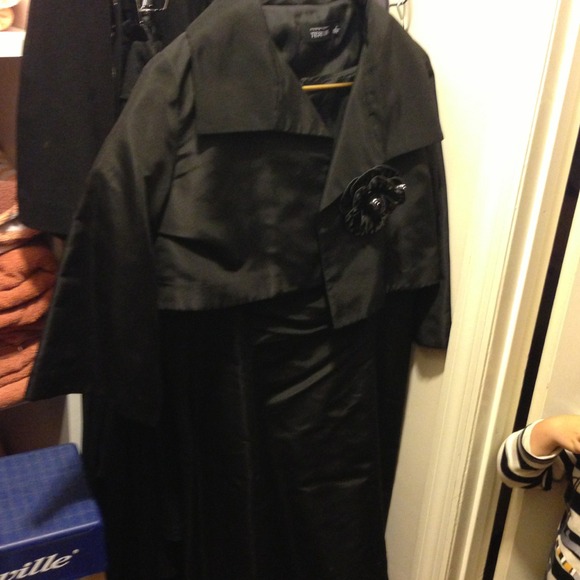 Teri John silk dress with Balero