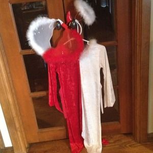 Half devil half angel costume