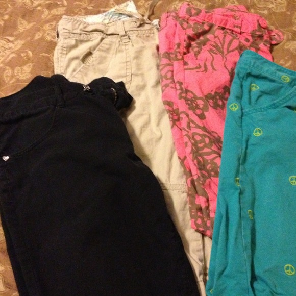 *REDUCED!* Girls 14, 4 pair Bermuda shorts!
