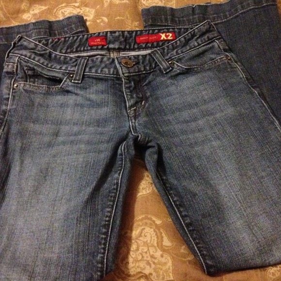 Size 2 X2 full leg jeans