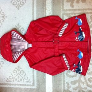Gymboree kid's rain coat