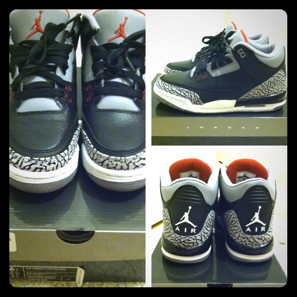 ❌ SOLD ❌Black Cement 3s