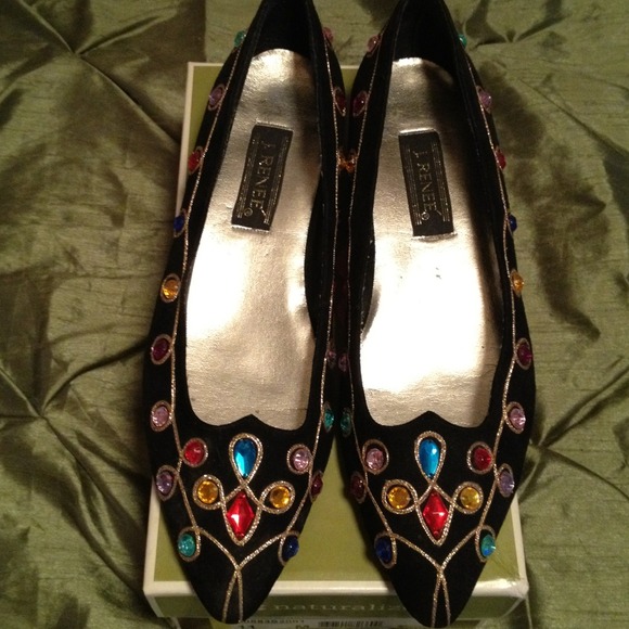 Jeweled shoes