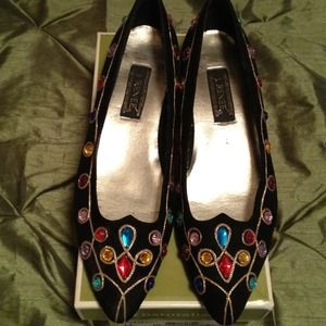 Jeweled shoes