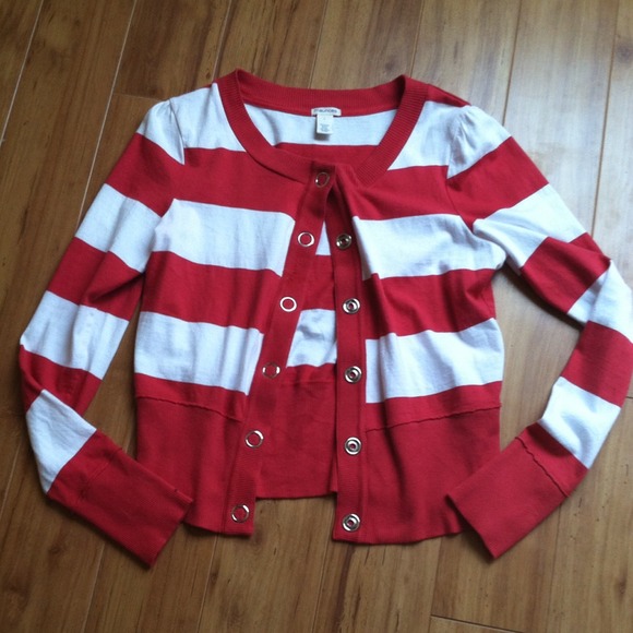 Striped cardigan