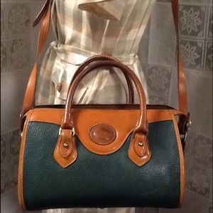 🚫Reserved🚫Green/Brown Dooney & Bourke Speedy
