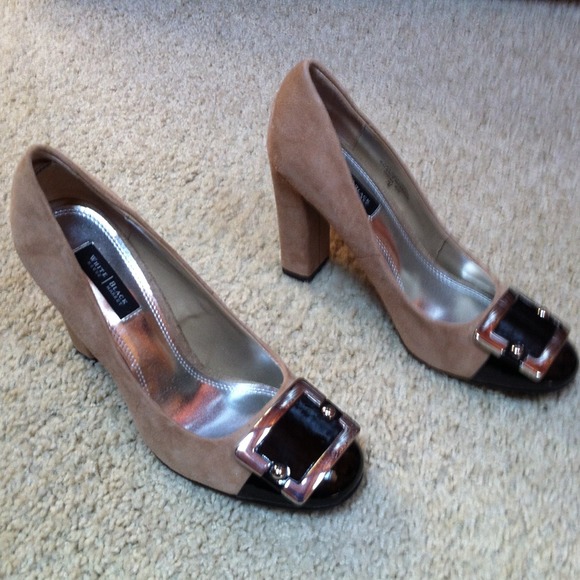 SOLD!!!! Tan and Black shoes
