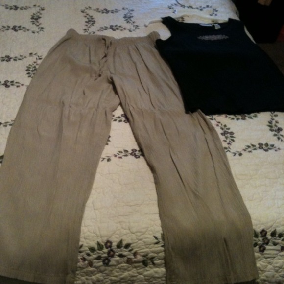 A nice outfit to wear  to work or anywhere .