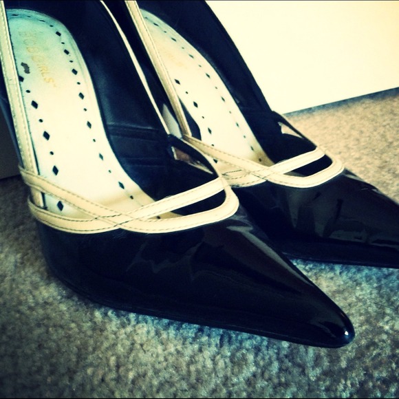SOLD AS BUNDLE BCBG patent leather stilettos