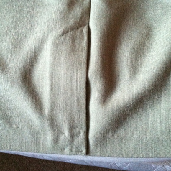 Sage green skirt. Worn once or twice. - Picture 3 of 4