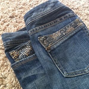 Embellished Express Jeans