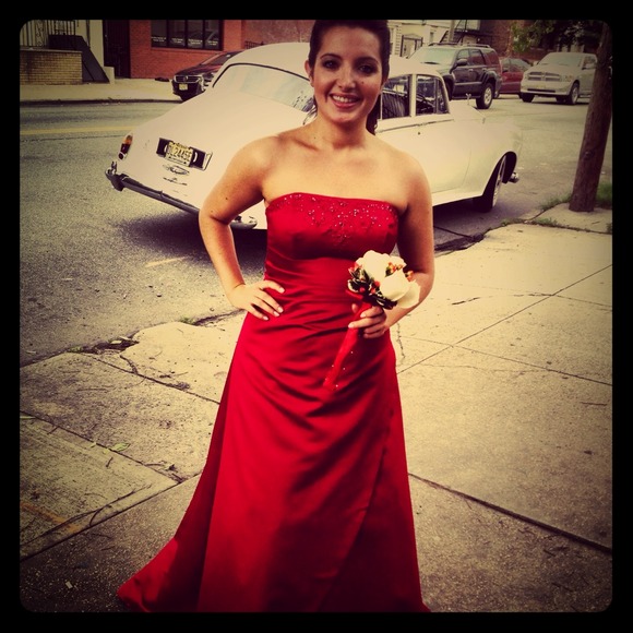 David's Bridal bridesmaid Dress Size 4