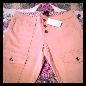 Bebe cargo skinny jeans