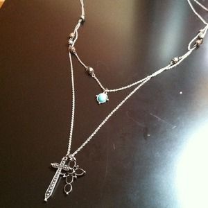 Long Cross Necklace