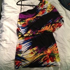 Jessica Simpson brand new one shoulder shirt/dress