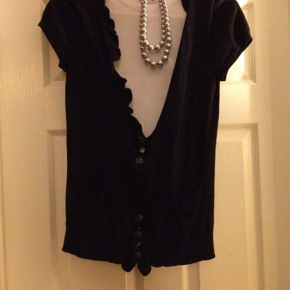 ❤Hold❤Axcess Liz Claiborne  black Sweater
