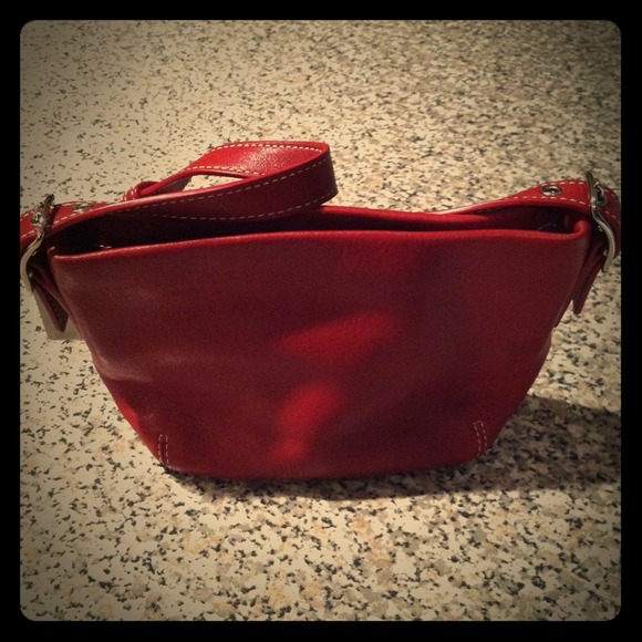 Coach Red Large Wristlet