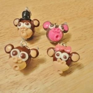 Cute monky charm