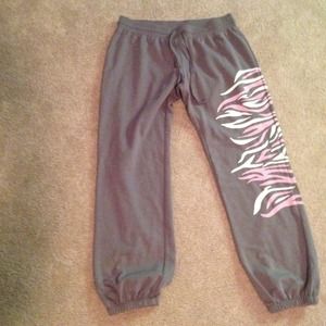 Zebra print sweats bundle reserved