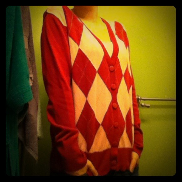 Raspberry and Pink Cardigan
