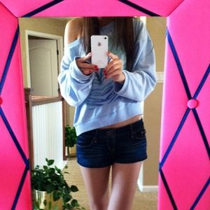 ⛔ SOLD Victoria's Secret Zebra Striped Crop Top ⛔