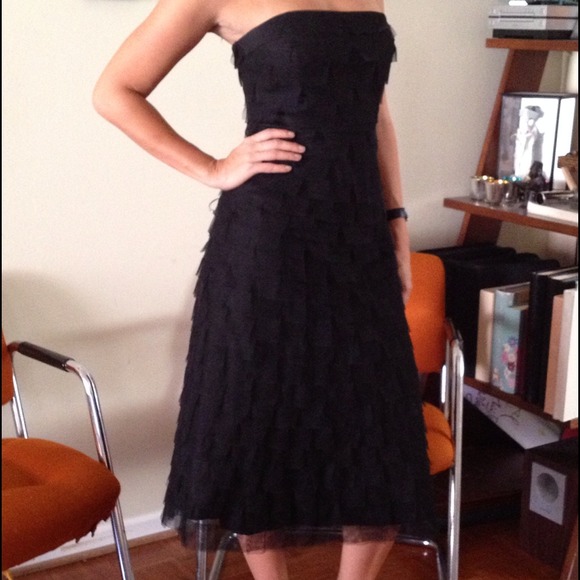REDUCED! BCBG layered tulle dress. Worn once!