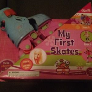 ✋❗(RESERVED!!!) Barbie...My First Skates
