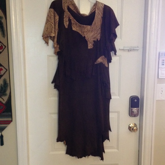 Suede dress