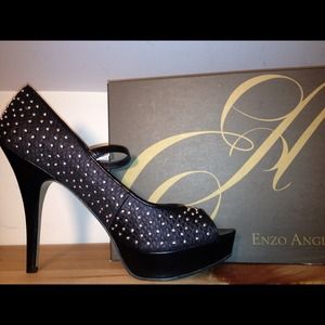 Enzo studded pumps