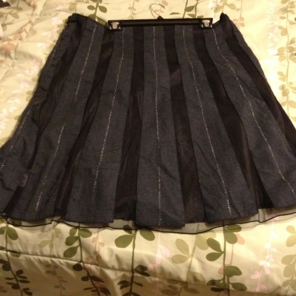 Pleated mini.