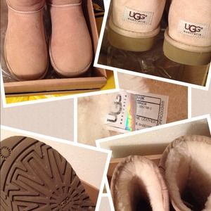 🍉🍉reserved @samzstar sand colored Ugg shorts-7