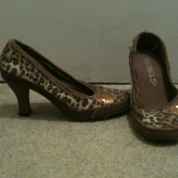 Leopard heels - Picture 2 of 2