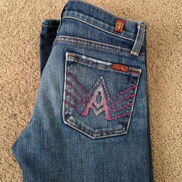 Reserved 7for all mankind jeans for girls