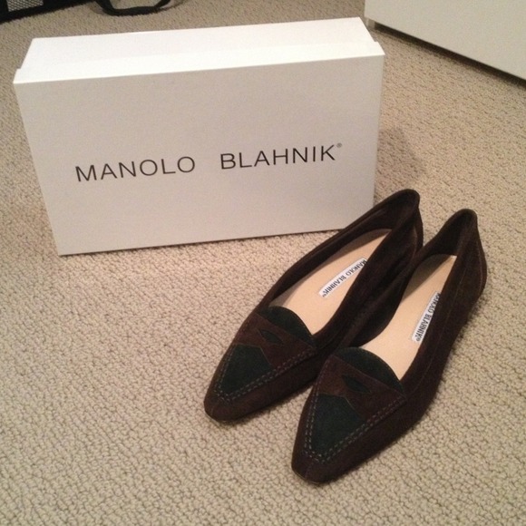 Manolo Blahnik Shoes - Manolo Blahnik loafers, size 35