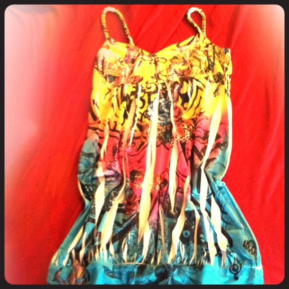 Beautiful Ed hardy style party dress