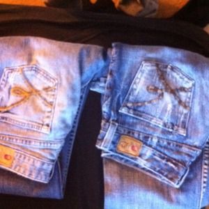 2 pairs of bke jeans trade with crystal11