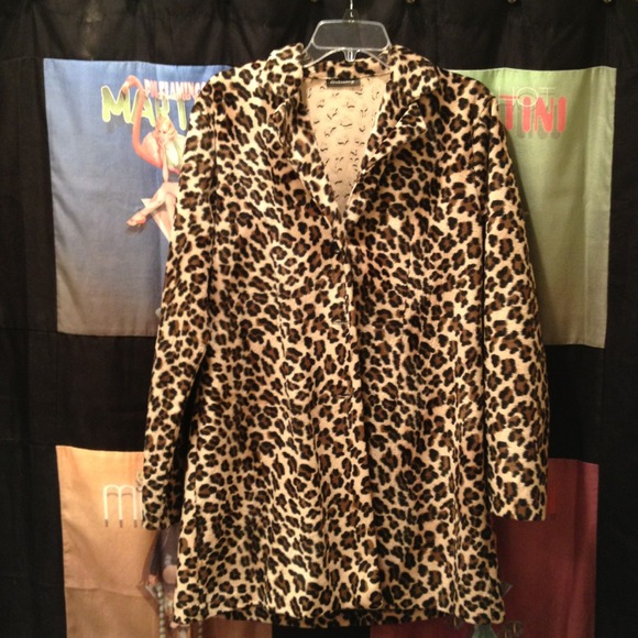 Cheeta print jacket!