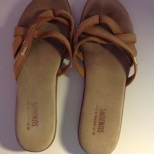 Bass Suede, Padded Sandals