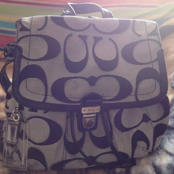 Used Coach backpack $200/Best offer main image 4