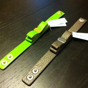 NWT BCBGeneration Bow Bracelets