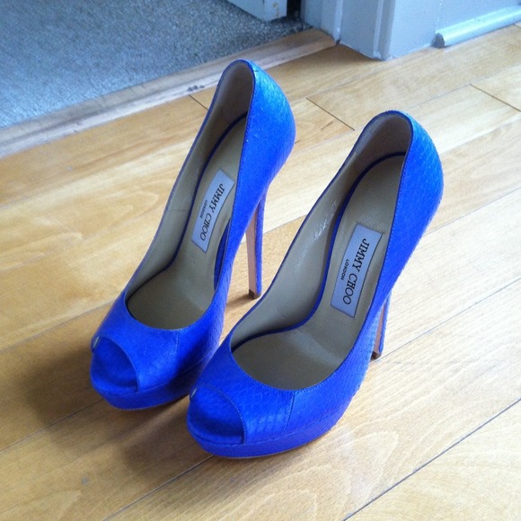 Jimmy Choo Shoes - Jimmy Choo Snakeskin pumps