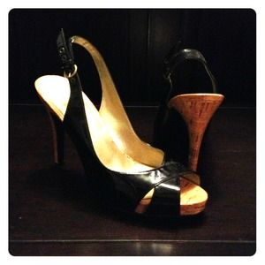 Naples0126 Bundle: black/brown/leopard guess heels