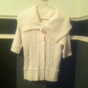 White-Off-White Sweater!